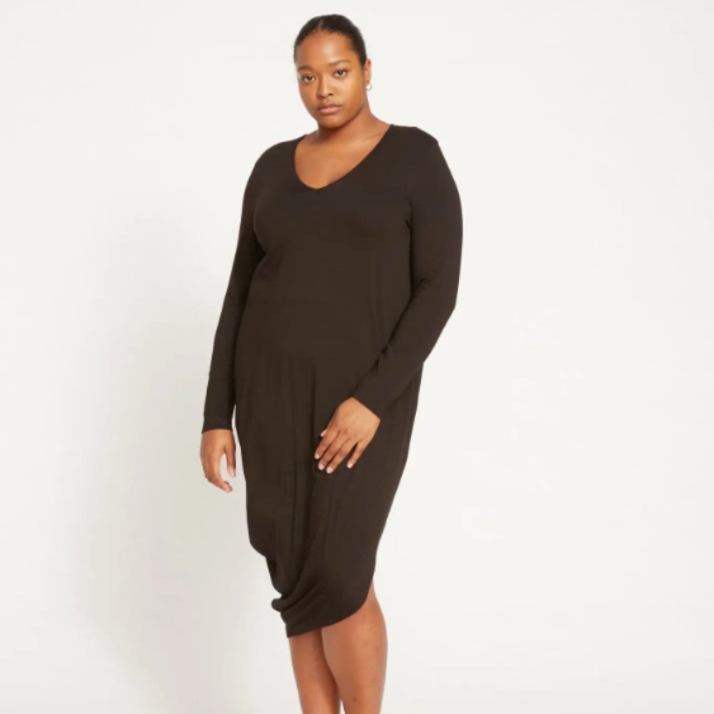 Universal Standard Long Sleeve Geneva Dress Size XS 10-12